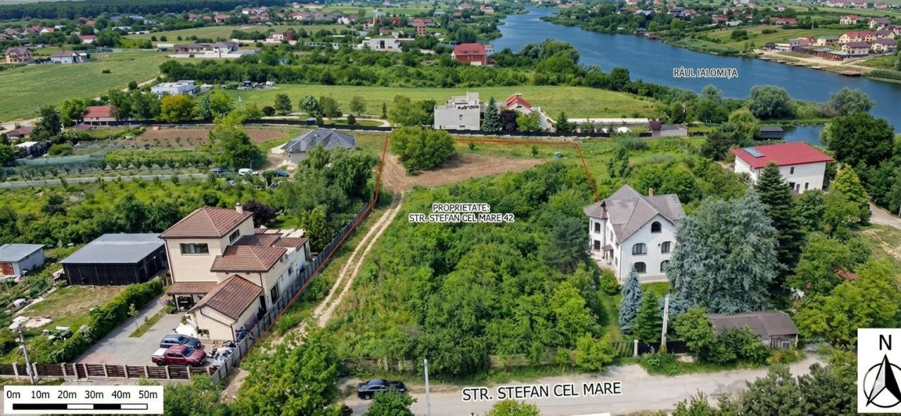 Oportunitate Premium | Teren rezidențial cu deschidere la lac în Snagov