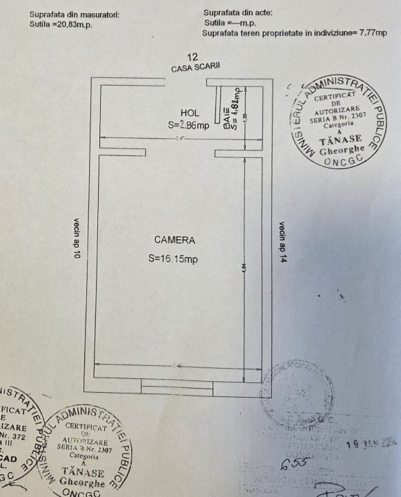 Garsonieră de vânzare – zona Energia, Constanța