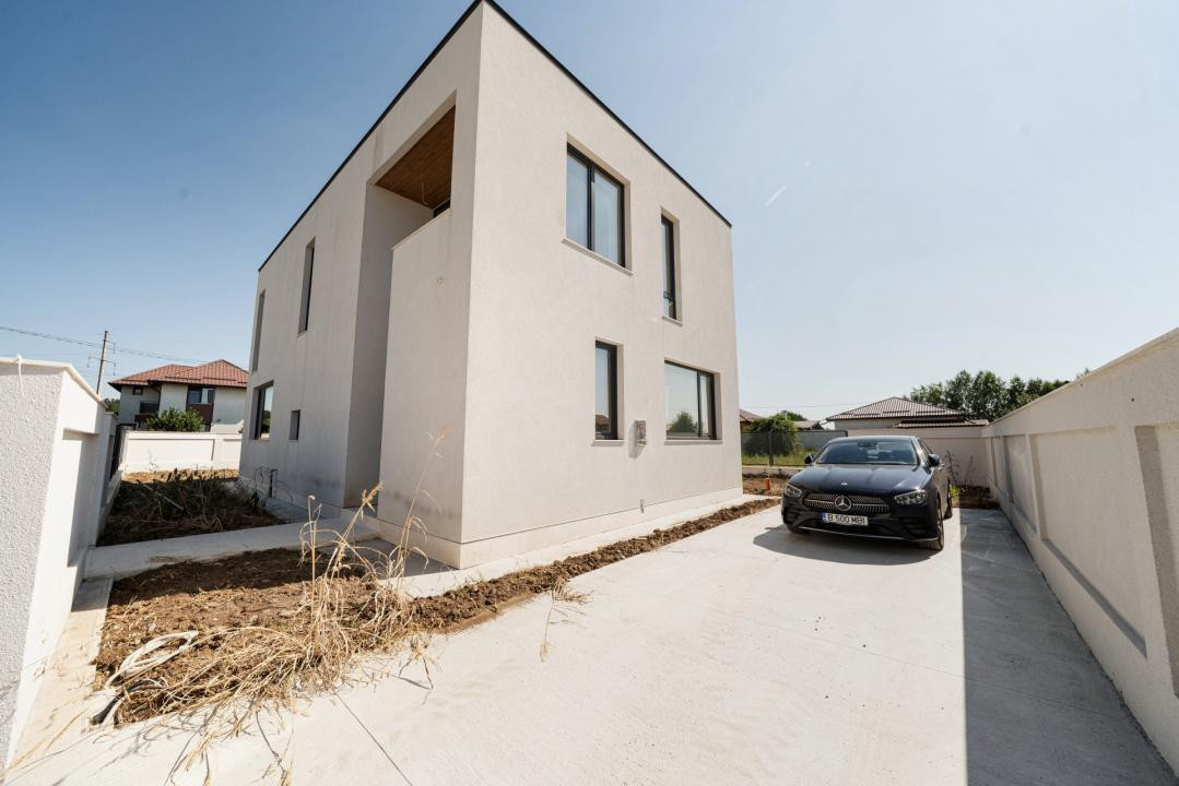 CASA NOUA, BRANESTI, LANGA PADUREA CERNICA | 4 DORMITOARE | 174 MP UTILI | TERAS