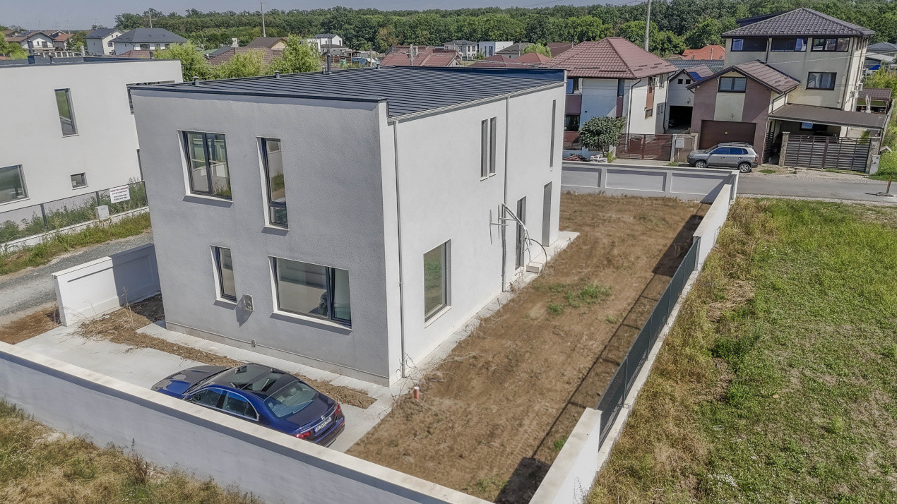 CASA NOUA, BRANESTI, LANGA PADUREA CERNICA | 4 DORMITOARE | 174 MP UTILI | TERAS