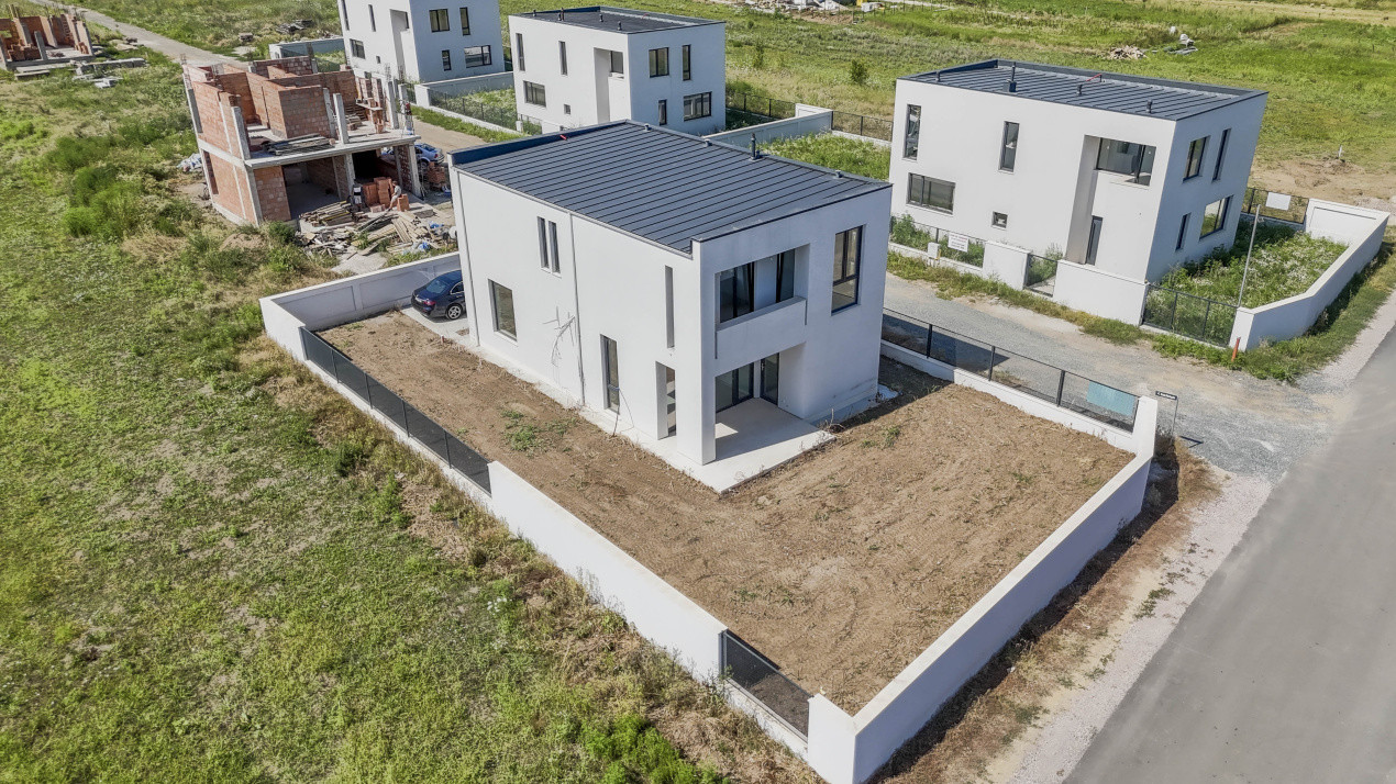 CASA NOUA, BRANESTI, LANGA PADUREA CERNICA | 4 DORMITOARE | 174 MP UTILI | TERAS