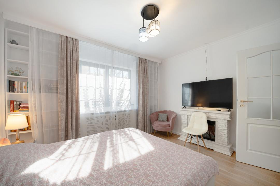 Mobilat-Utilat Modern*Loc de Parcare*75 mp + 12 mp Terasă*Bloc Nou*Renovat 2024