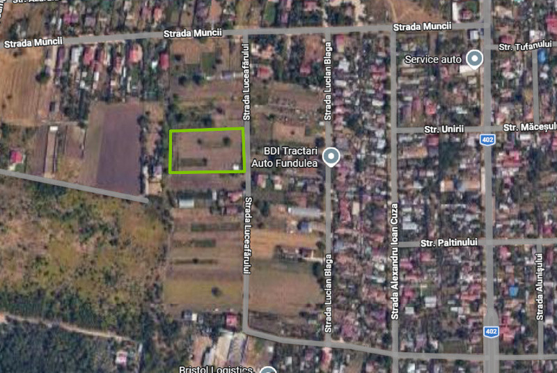 Vanzare, Teren intravilan, Fundulea, 7305 mp, utilitati,  aproape A2