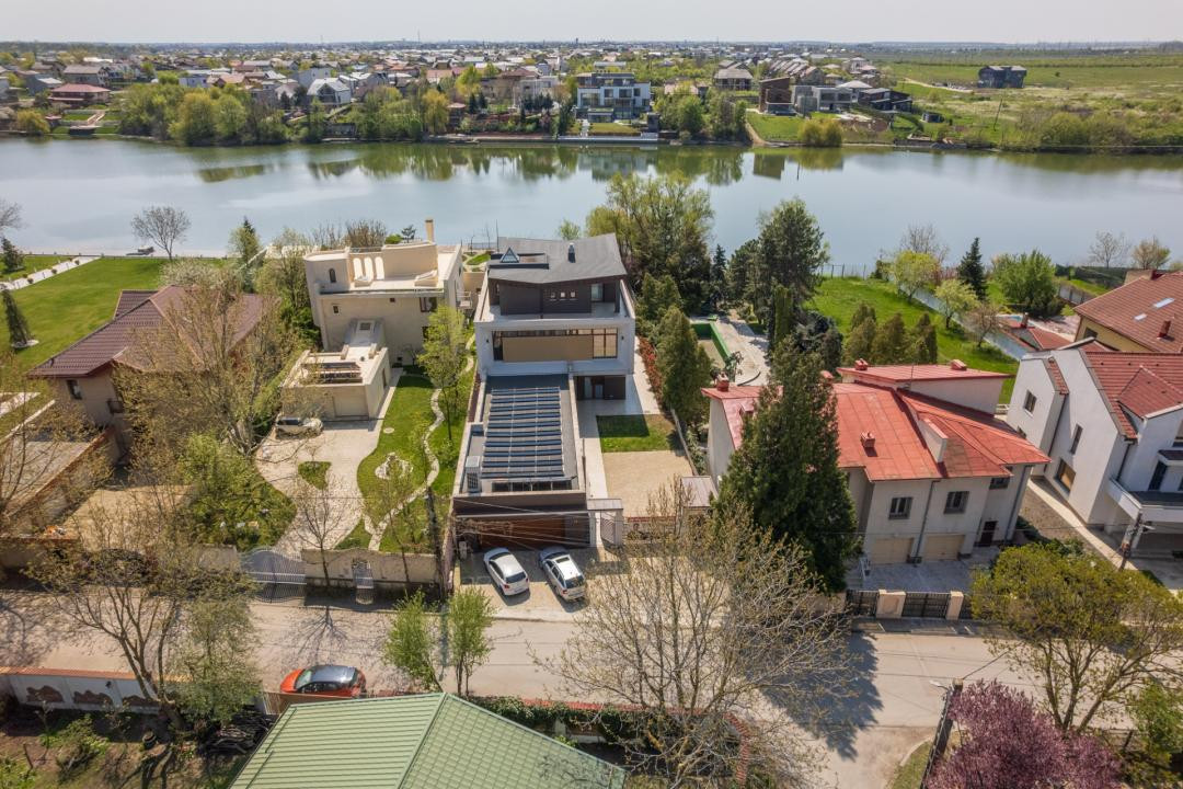 Proprietate rara cu acces direct la lacul Mogosoaia | Teren 1182 mp