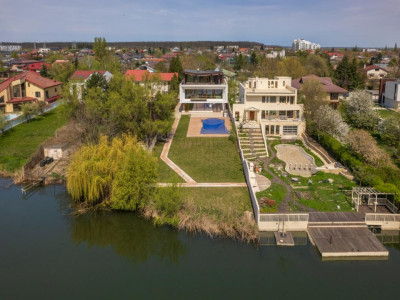 Proprietate rara cu acces direct la lacul Mogosoaia | Teren 1182 mp